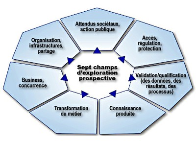 Organisation en 7 champs de questionnement